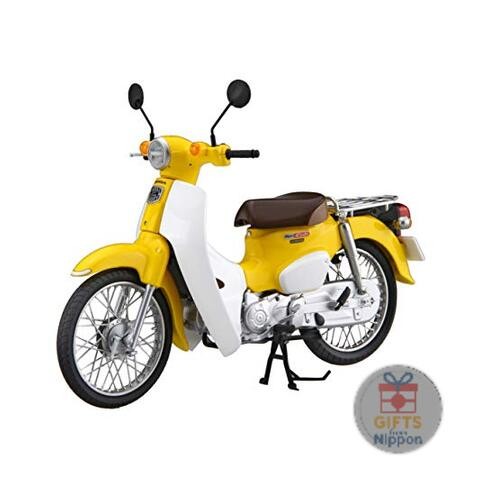 Fujimi 1/12 Scale EX-5 Honda Super Cub 110 Model Kit Pearl Yellow