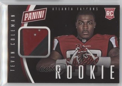2015 Panini National Convention Rookie Gloves Tevin Coleman #25 0aa