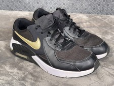 Nike Air Max Excee GS Black Gold CD6894-006 Big Kids Size 7Y