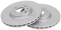 2X Bremsscheibe Beschichtet A.B.S. 16153 FüR Multipla Alfa 146 155 Fiat 145 Tipo