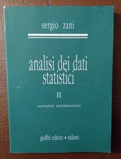 ANALISI DEI DATI STATISTICI SERGIO ZANI VOL.2 OSSERVAZIONI