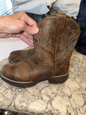 Ariat Size 9B Brown Cowboy Boots New Without Box