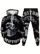 Men's Hooded Sweater Sweatpants Set