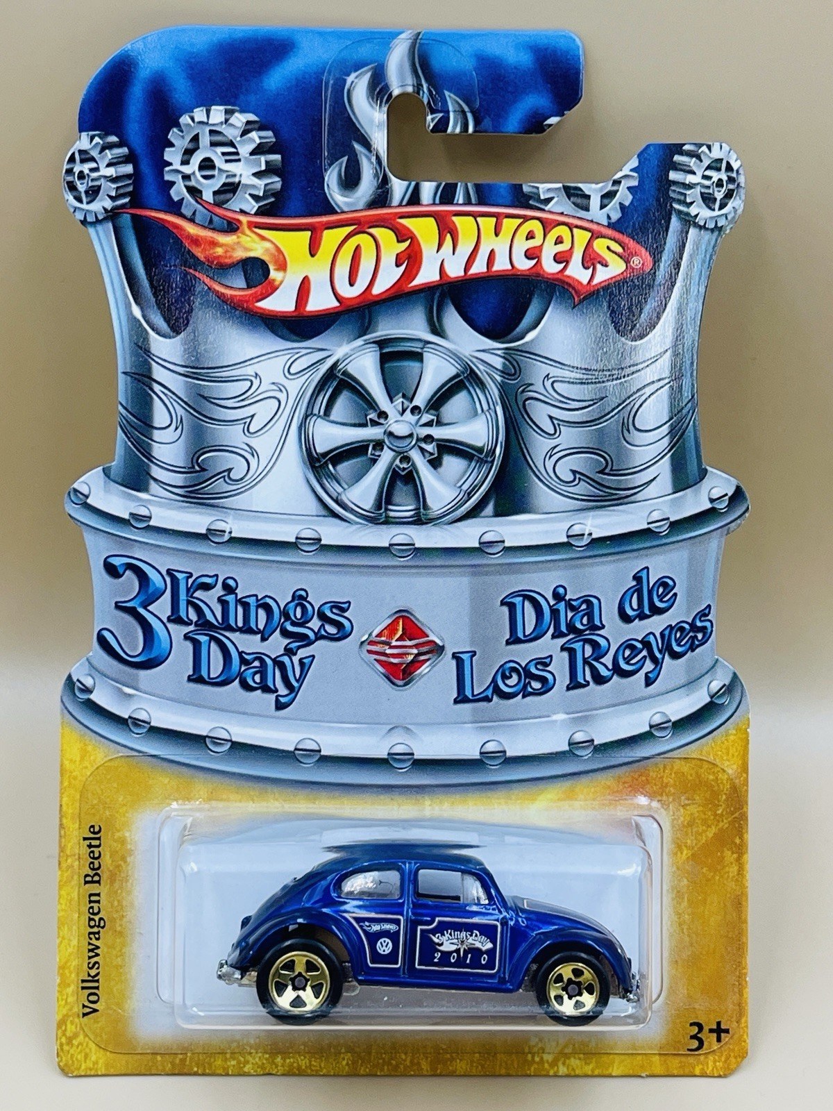 Hot Wheels 3 Kings Day VW Volkswagen Beetle 2010 Vhtf Mint!! FAST SHIPPING
