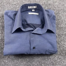 Geoffrey Beene Mens 15-1/2 34/35 Long Sleeve Button Up Pocket Shirt - NWT