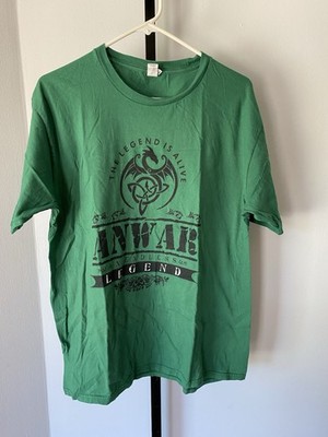 Port And Company Ringspun The Legend Is Alive Anwar T-Shirt Size Large Worn Once