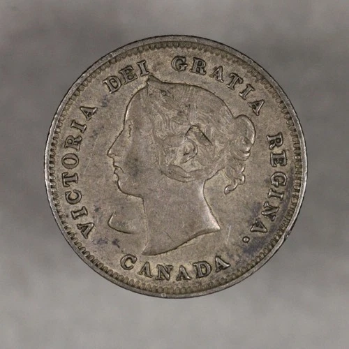1889 Canada 5 Cents Silver — photo from the most recent tracked eBay sale