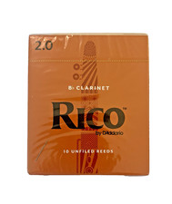 NEW D'Addario Rico 10-Pack RCA1020 Bb Clarinet Reed Strength 2.0 SEALED BOX