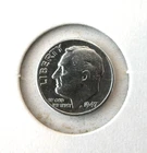 1947 Silver Roosevelt Dime, Philadelphia mint, circulated