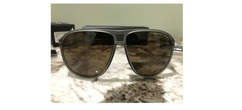 NEW IN BOX Porsche Design Mens Aviator Sunglasses P89335C - Image 2 of 4