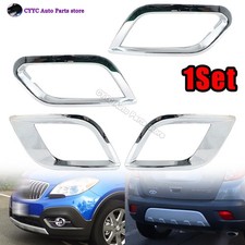 For Vauxhall Opel Mokkabuick Encore 2013-2015 Front Rear Chrome Fog Lamp Trim