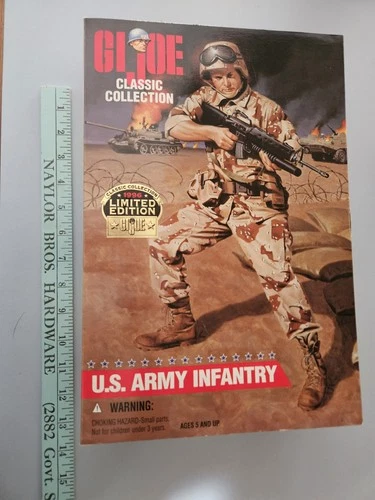Hasbro G.I. Joe U.S. Army Infantry Action Figure 1996 12in NRFP