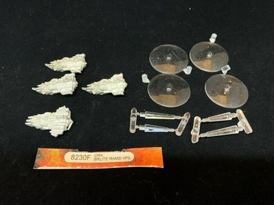 Battlefleet Gothic 8230F ORK BRUTE RAMSHIPS New - No Box OOP