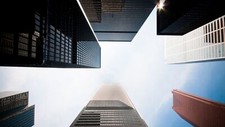 Landscape cityscape building Custom Gaming Mat Desk