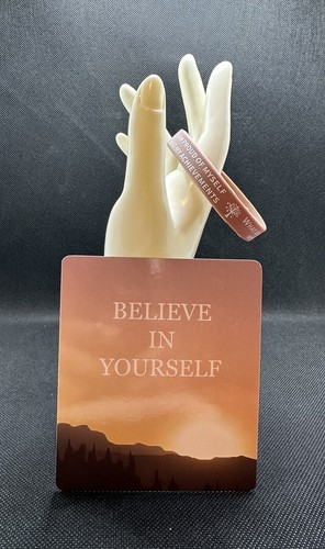 Silikon Kautschuk Armband Armband Wohlbefinden Motivation Persönliche Leistungen - Bild 1 von 6