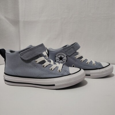 Converse CTAS Malden Street 1V Light Blue Boy's Mid Top Sneakers- Size 12Y