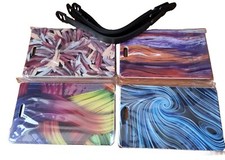 Vertical work document ID Badge Holder 4 styles