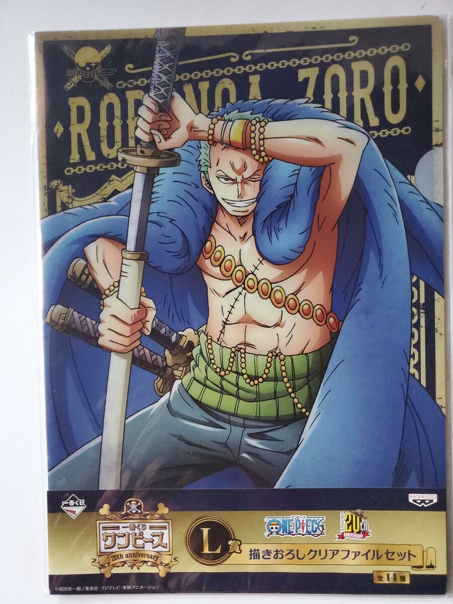 Zoro One Piece - Quadro A4