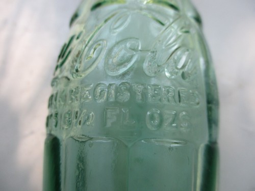 Vintage Coca Cola 6 1/2 fl. oz. Green Glass Bottle from Wilmington De - Picture 7 of 7