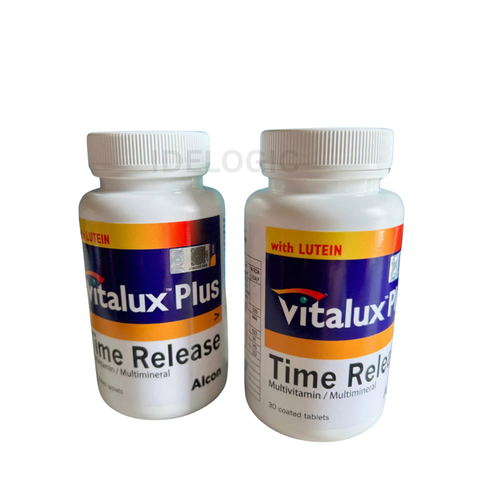 Vitalux Plus Time Release Multivitami anni 30 cura degli occhi supporto luteina e antiossidante - Foto 8 di 10