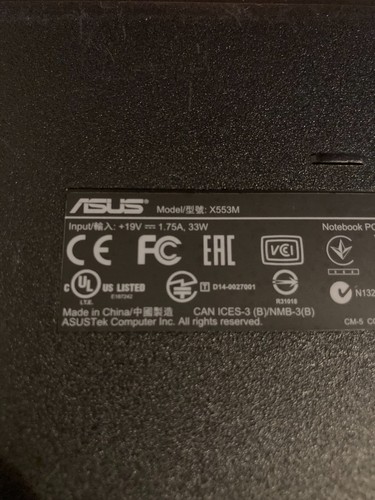 Ordinateur Portable Asus X553M - Etat moyen - Sans système d'exploitation - Photo 19/22
