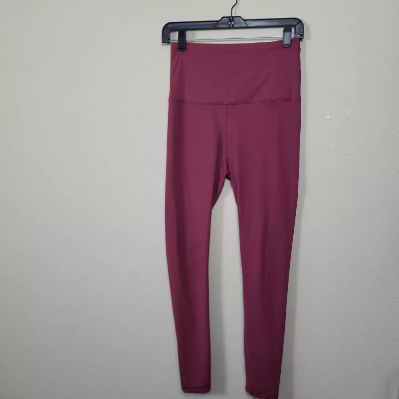 yogalicious dusty rose full length compression leggings