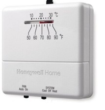 Honeywell Home Non-Programmable Thermostat with 1H/1C Single Stage Heating Cooli