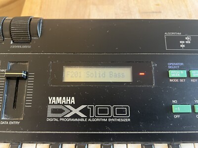 Yamaha DX100 Synthesizer Great Condition | eBay UK