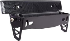 License Plate Holder,Adjustable ABS Racing License Plate Bracket,Universal Carbo
