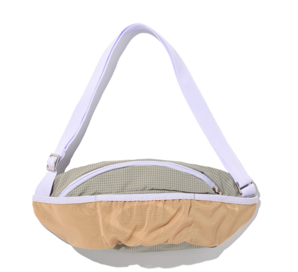Mischief MOUNTAIN BAGUETTE BAG-LIGHT GREY/BEIGE/ Tote Bag