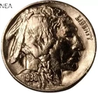 1938-D Buffalo Nickel ~ Almost Uncirculated+ (AU+) ~~ Better Date!