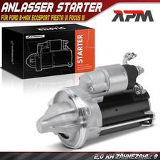 Anlasser Starter 1KW 8 Zähnez. für Ford B-Max Ecosport Fiesta 6 Focus 3 Turnier