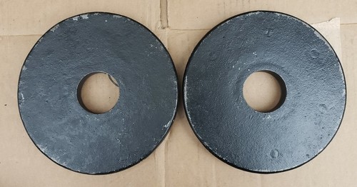 IVANKO Olympic TWO 5lb weight plates pounds gym 10lb total - Picture 2 of 2