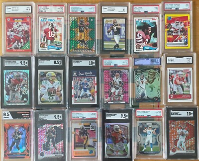 MYSTERY GRADED FOOTBALL CARD! RC's and more | eBay
