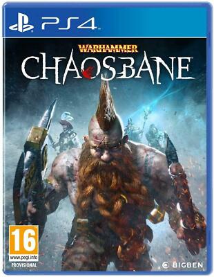 Warhammer Chaosbane PS4 Mint Disc Boxed PS5 Compatible