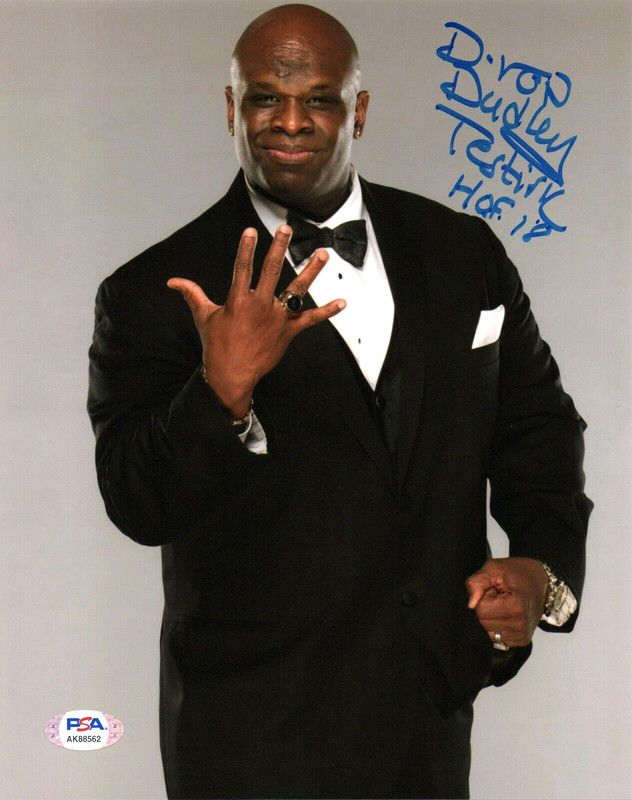D'Von Dudley WWE HOF ECW Signed Autograph 8x10 Photo w/ PSA COA