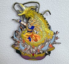 New  Anime collection Son Goku  Shenron Metal Enamel Pin Badge Gift