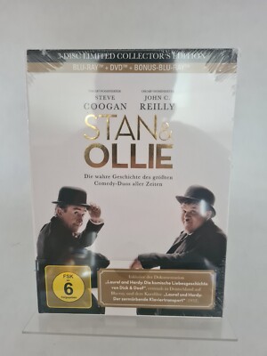 Stan & Ollie - 3-Disc Limited Collector's Mediabook (2 BDs + DVD) *NEU*OVP*