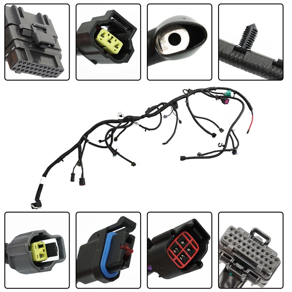Chicote de fios de motor 5C3Z-12B637-BA para 2005-2007 Ford F-250\F-350\F-450 Super Duty - Imagem 4 de 4