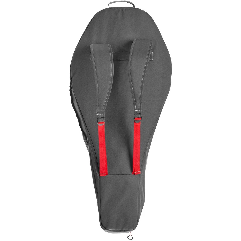 Allen Company Titan Krait Soft Shell Crossbow Case, 37" x 19.5," Gray/Red #6081 - Image 2 of 3