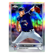 2022 Topps Chrome Refractor #6 Jose Berrios Toronto Blue Jays