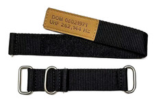 BULOVA cinturino textile LUNAR PILOT ORIGINALE - 96B251 K00045-P - 20 mm - NUOVO