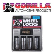 Gorilla Guard Wheel Locks Chrome 14mm X 2.0 Duplex Bulge Acorn Lug Nut 66601
