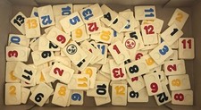 Rummikub Tiles Board Game Replacement Tiles PRICE PER TILE 1990 Version