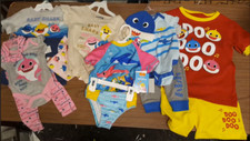 PinkFong Toddler Baby Shark Outfit Sets and Shirts 0-3m, 6-9m, 12m 2T 3T 4T 5T