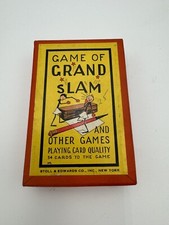 Game Of Grand Slam Playing Card Game Made in USA Vintage Stoll Edwards
