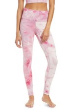 NEW Zella Spray Dye High Waist Leggings - Pink Tie Dye - Plus Size XXL
