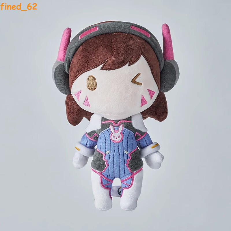 Official Overwatch D.Va Plush Doll Stuffed Toy Cosplay Key Chain