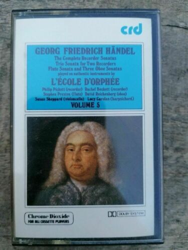 Händel: Vol.5 L'école d'Orphée/ Cassette CRDC 4077 - Afbeelding 1 van 1