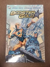 BOOSTER GOLD: BLUE AND GOLD By Geoff Johns & Jeff Katz - Hardcover **BRAND NEW**
